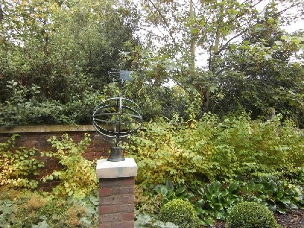 Skulptur im Garten von Greenwich.